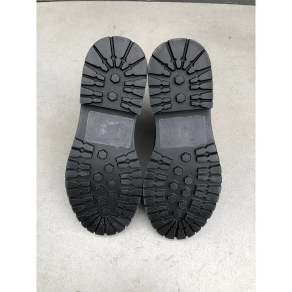 Sugar Womens Kaedy Faux Leather Combat & Lace-up Boots Black Size 8M - Picture 5 of 8